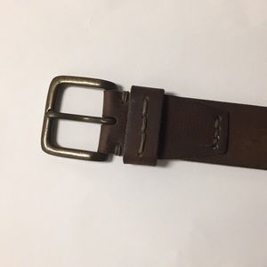 mens genuine leather clarks belt